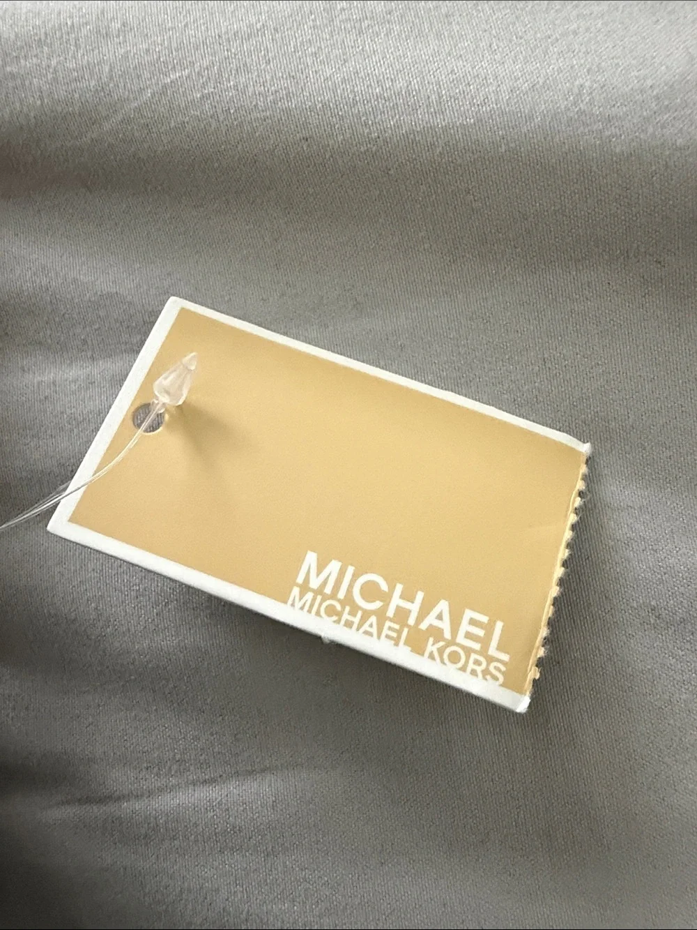 NWT Michael Kors Brown Signature MK Logo Crossbody with Gold-Tone Logo